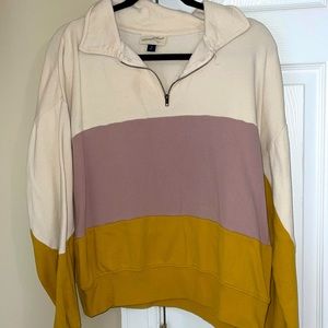 Multi colored Quarter zip!